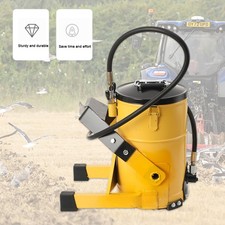 10L Grease Pump Foot Operation Grease Pump 2-stage 10000 PSI Grease Bucket