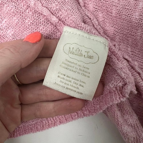 Matilda Jane Light Pink Little Girl's Cardigan - Picture 8 of 8