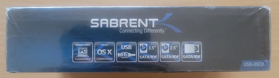 NEW Sabrent Model USB-DSC8 USB 3.0 to SATA/IDE Hard Drive Adapter, PC&MAC SSD - Image 4 of 4