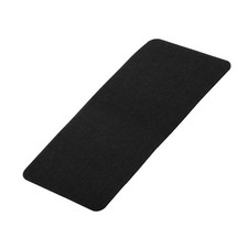 Desk Mat Protector Felt Double-Sided Soft  Laptop Pad Mat Black 23.62x11.81"