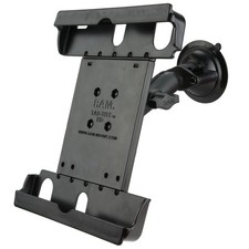 RAM Suction Cup Mount with Tab-Tite Cradle for 9"-10.5" Tablets