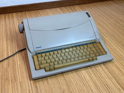 Olivetti Linea 101 elektrische Schreibmaschine Vintage Büro Design Klassiker