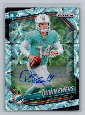 Quinn Ewers 2025 Panini Prizm #307 Choice Autographs #/100 Rookie