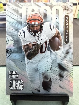 2026 Topps Flagship Chase Brown Thousand Yard Club SSP/Case Hit Bengals