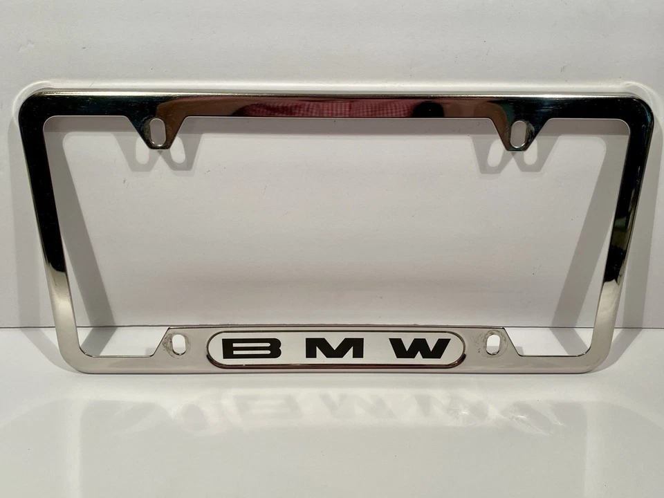 (2) MARCO SOPORTE MATRÍCULA BMW VINTAGE E30 M3 325is 325i E28 E34 E38 E39 E32 Foto 3 de 4