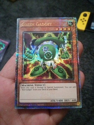 Yu-Gi-Oh! TCG QCR Green Gadget MP24-EN014 QCR STAMPED NM