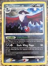 Pokemon 2007 Mysterious Treasures Honchkrow 10 Holo NM
