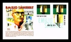DR JIM STAMPS US COVER EMILIO SANCHEZ ARTIST IMPERFORATE FDC COMBO PANDA CACHET