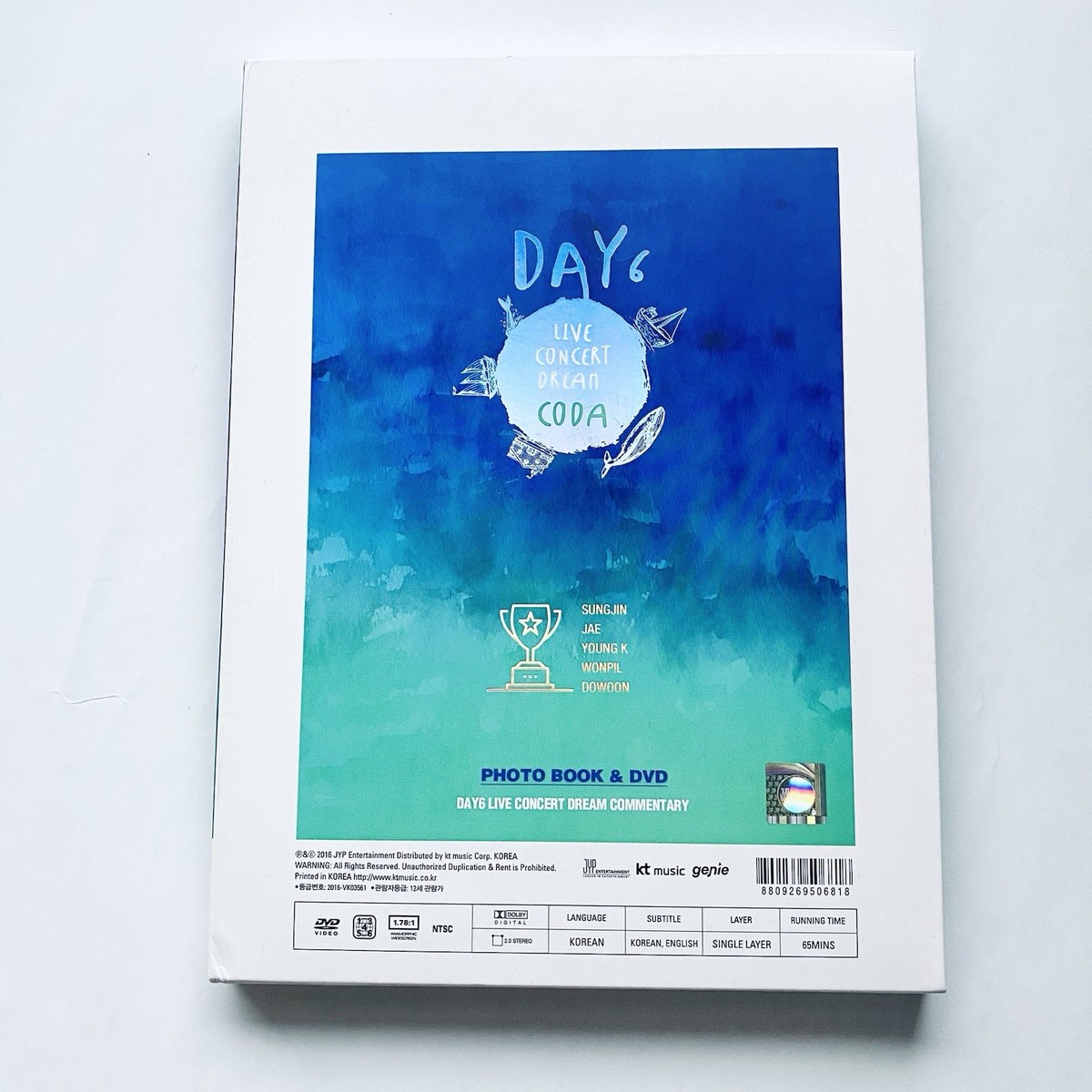 DAY6 Live Concert DVD DREAM: CODA Limited Edition Package | eBay