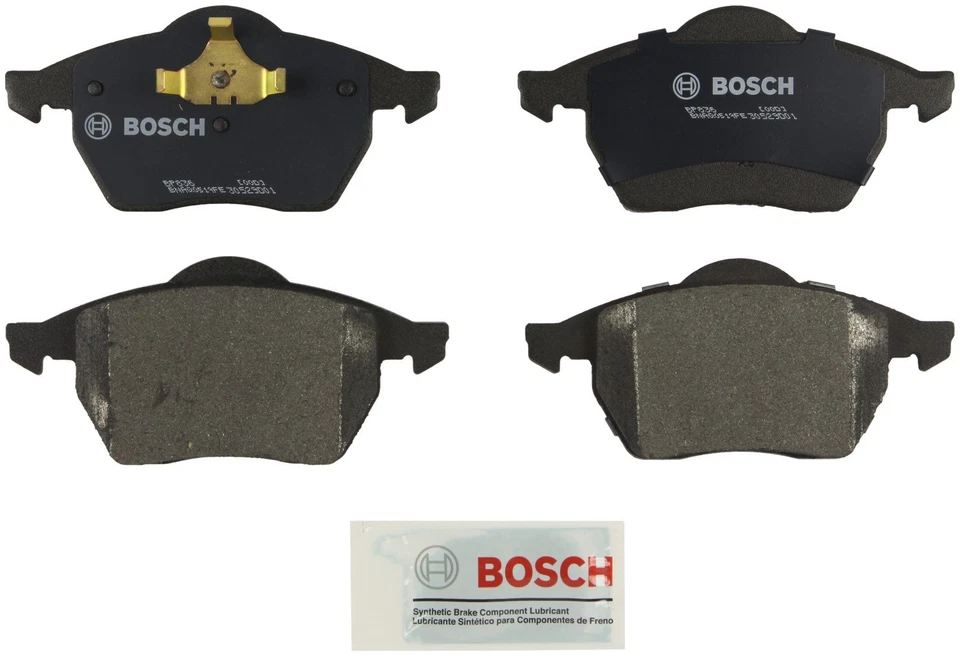 Conjunto de pastilhas de freio a disco Bosch dianteiro BP836 para 1998-1999 Volkswagen Passat - Imagem 2 de 3