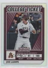 2022 Panini Elite Extra Edition College Tickets Optic Holo Prizm Joe Lampe 09j5