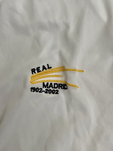 RONALDO,2002 REAL MADRID LA LIGA MATCH CENTENARY UN WORN SHIRT JERSEY RARE - Picture 6 of 20