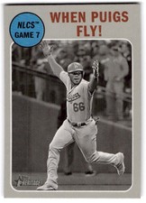 2019 Topps Heritage #198 When Puigs Fly!