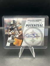 2010 Certified - Certified Potential Emmanuel Sanders #26 Signatures /50 (AU,...