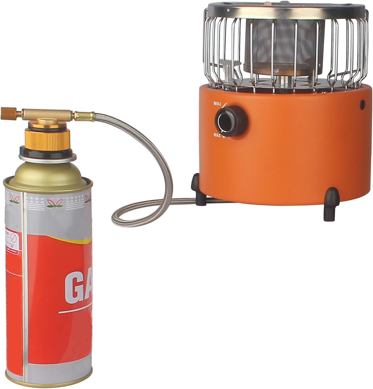 2 Feet Gas Adapter Extension Braided Hose Propane/Butane/Isobutane Small Tank In