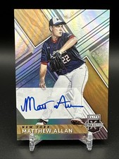 2019 Elite Extra Edition Opti-Chrome Holo Signatures Matthew Allan #81 Auto
