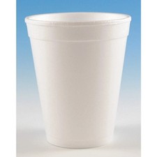 Wincup H10S Foam Cups, 10 Oz, White 1000 Count