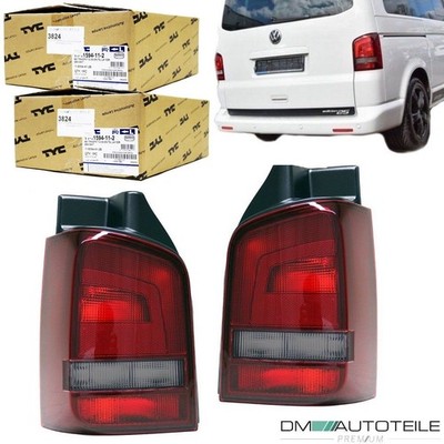 Rückleuchten Heckleuchten RECHTS LINKS Rot Smoke passt für VW T5 FACELIFT 09-15