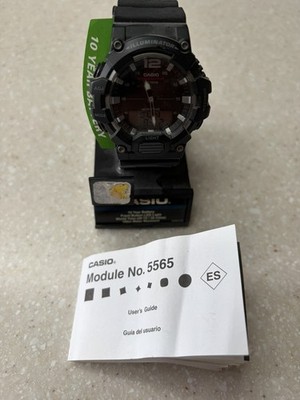 Casio HDC700-1AV, Illuminator Watch, 10 Year Battery, 3 Alarms, Telememo 30