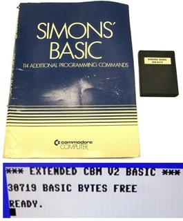 SIMONS' BASIC Programming Cartridge Software for Commodore 64 Works