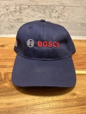 Bosch Power Tools Profactor Adj. Snapback Hat Navy Blue Embroidered Logo - NEW