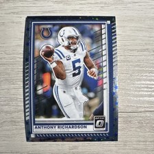 2025 Panini Donruss Optic Prizm Stars Anthony Richardson #72 Colts NFL 