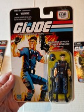 GI JOE 2008 Warrant Officer in Cobra Disguise FLINT 25th Anniversary MOC