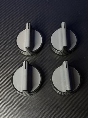 Whirlpool Oven Range Burner Knob Set of 4 OEM Replacement Part W10594479