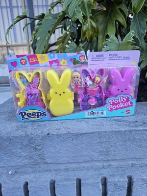 Polly Pocket Peeps Micro Playset New 2026 Bunny Rabbit Purple Yellow