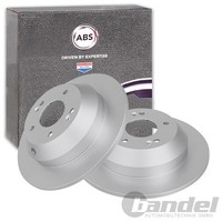 2X A.B.S. Bremsscheiben 302Mm Hinten Vorne Passend FüR Hyundai Grand Santa KIA