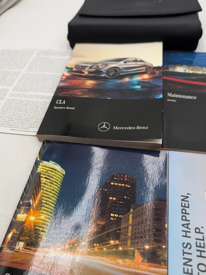 Mercedes Benz CLA 250 2016 manual del propietario juego original Foto 2 de 3