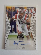 2014 LEAF DRAFT KYLE FULLER A-KF1 AUTO RC VIRGINA TECH HOKIES