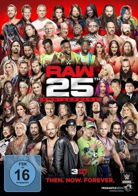 WWE Raw 25th Anniversary - DVD NEU OVP - *Blitzversand*