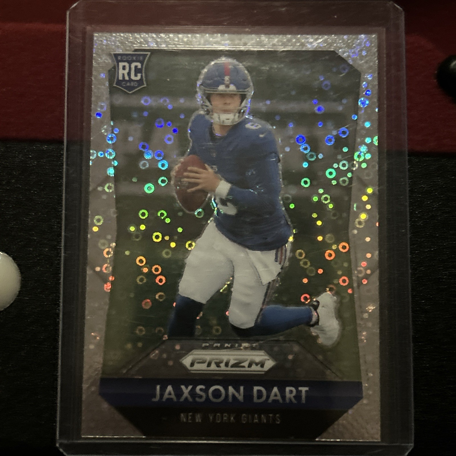 2025 Panini Prizm #332 Jaxson Dart No Huddle