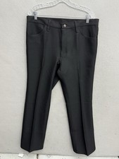 NWT Men's Wrangler  Wrancher Birch 82BK Black Polyester Jean Pants Size 36x30