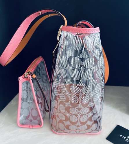NUOVA BORSA PULLMAN TRAGHETTO FIRMA TELA TRASPARENTE RIVESTITA 2964 - Foto 8 di 20