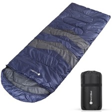 4 Season Sleeping Bag Waterproof Outdoor Camping Hiking Envelope Single Zip Bag