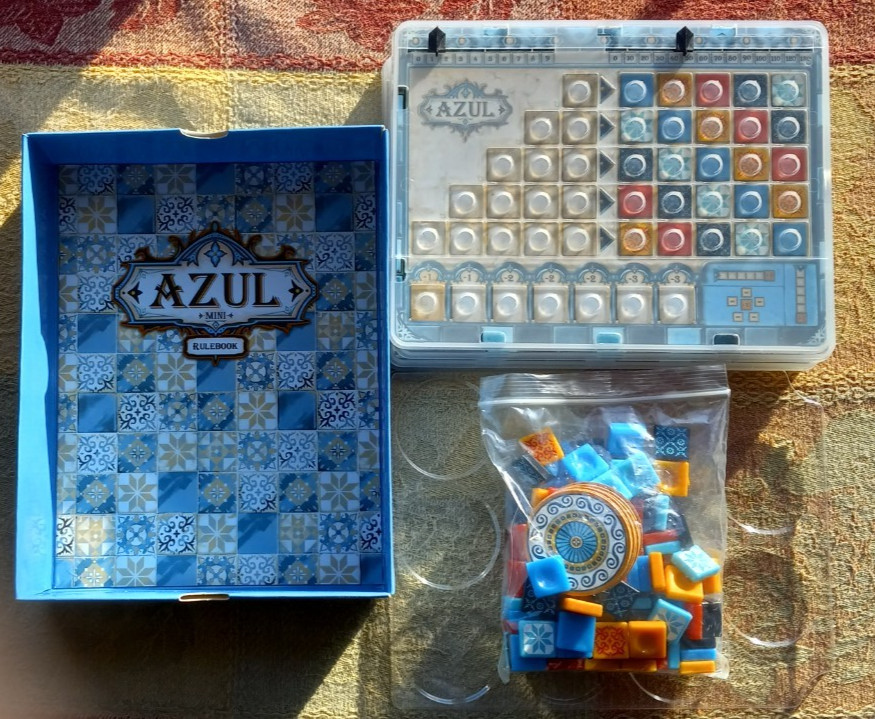 Azul Mini & Azul - Summer Pavilion Mini Board Game Bundle (Used - VG)