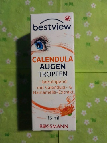 BestView beruhigende Augentropfen Calendula Hamamelis Extrakt 15 ml Rossmann