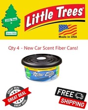 Little Trees New Car Scent Scented Fiber Can Air Freshener for Home  Car 4 PACK