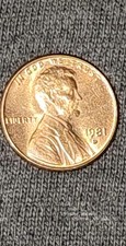 1981-D Lincoln Memorial Small Cent RD Copper Business Strike Denver