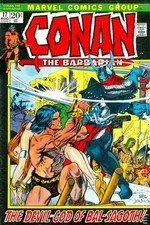 Conan the Barbarian #17 VG 1972 Stock Image Low Grade