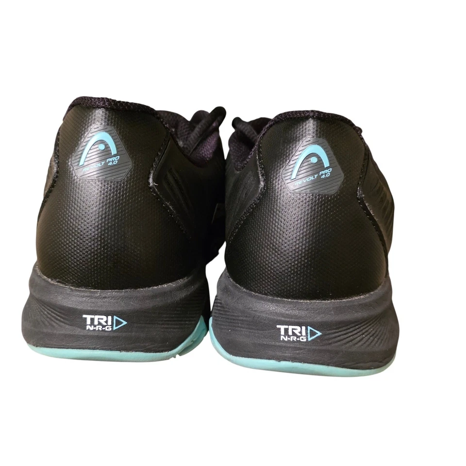 Zapatos de tenis negros HEAD Revolt Pro 4.0 para hombre talla 11.5 EE. UU. Foto 4 de 4