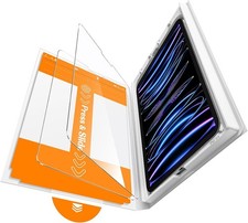 2 Pack 9H Tempered Glass Screen Protector for iPad Pro 11"  iPad Air 10.9"