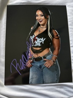 ROXANNE PEREZ SIGNED 8X10 Photo WWE Superstar