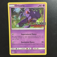 Oricorio SM19 Guardians Rising Prerelease Holo Rare Promo Pokemon Card LP on eBay
