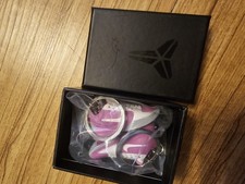 Nike Sneakers 3D Model Shoes Keychains Set of 2 Purple Collectible