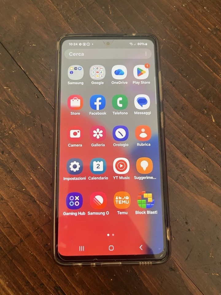 Samsung Galaxy A52s 5G 128gb Con Scatolo Originale Solo Cavo Usbc No ...
