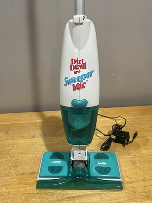 #ad Dirt Devil Sweep And Vac Swiffer Mop with Charger WORKS $116.99
