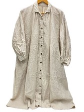 nest Robe Long Sleeve Dress FREE Linen RM Plain 01204-1063